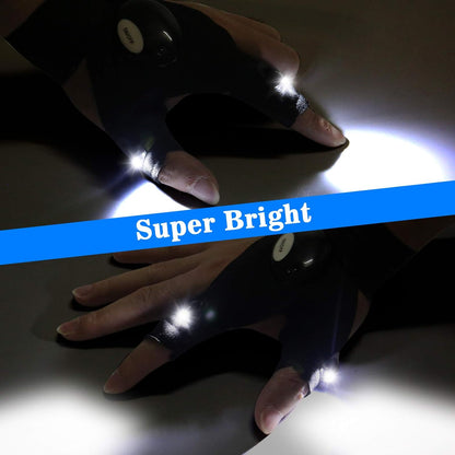 LED Flashlight Gloves - Hands-Free Light for Outdoor Adventures🌟