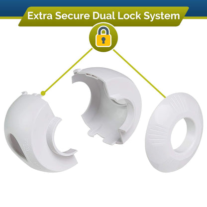 Secure Child Safety Door Knob Covers (4 Pack) 🔒