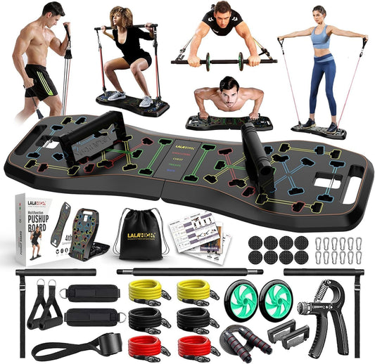 Portable Home Gym System: Full Body Workout Kit