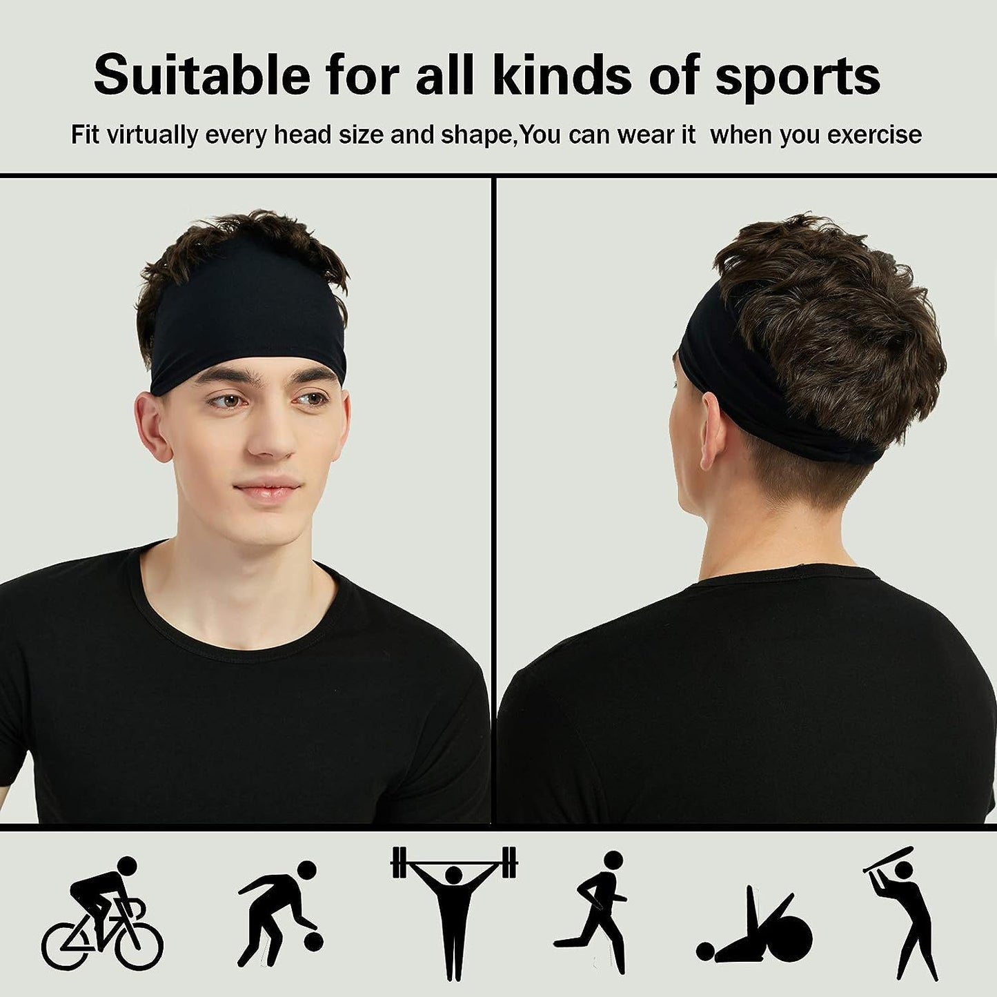 Ultimate Performance Sports Headbands (5 Pack)