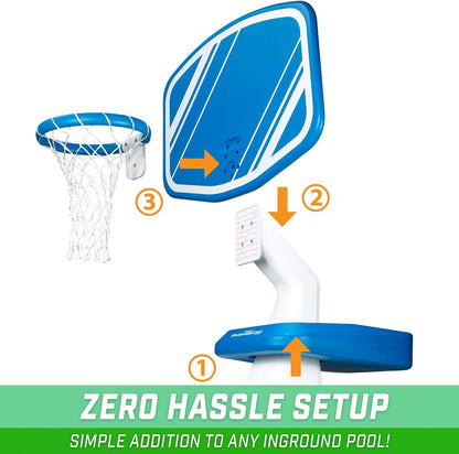 GoSports Splash Hoop - Poolside Basketball Game with Balls and Pump🏀💦