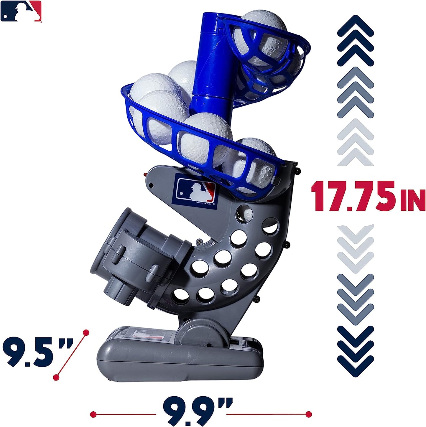 Franklin Sports MLB Kids Electronic Baseball Pitching Machine