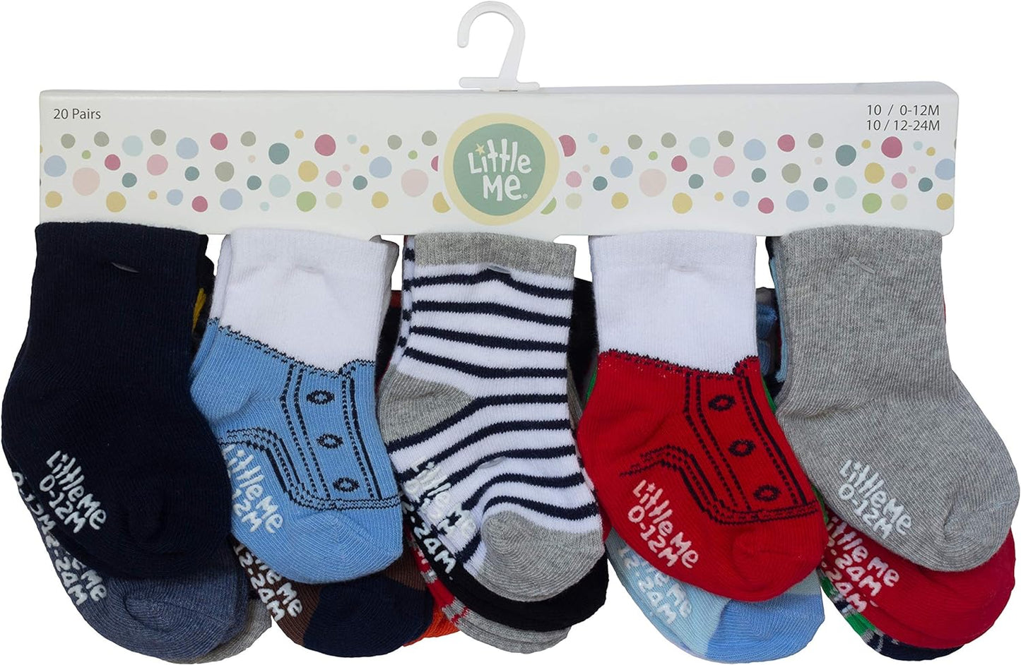 Little Me Baby Boys' Assorted, Multi, 0-12/12-24 Month