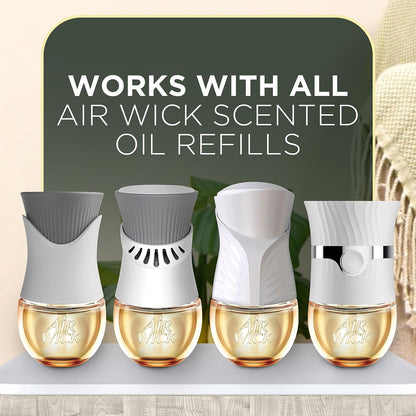 Air Wick Plug-In Scented Oil Warmer - Advanced Home Air Freshener (4-Pack