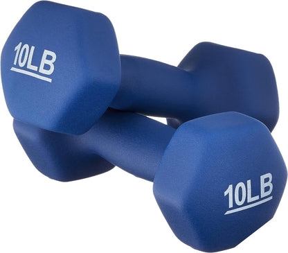 Basics Neoprene Coated Hex Dumbbell - Tone &amp; Strengthen🏋️‍♂️