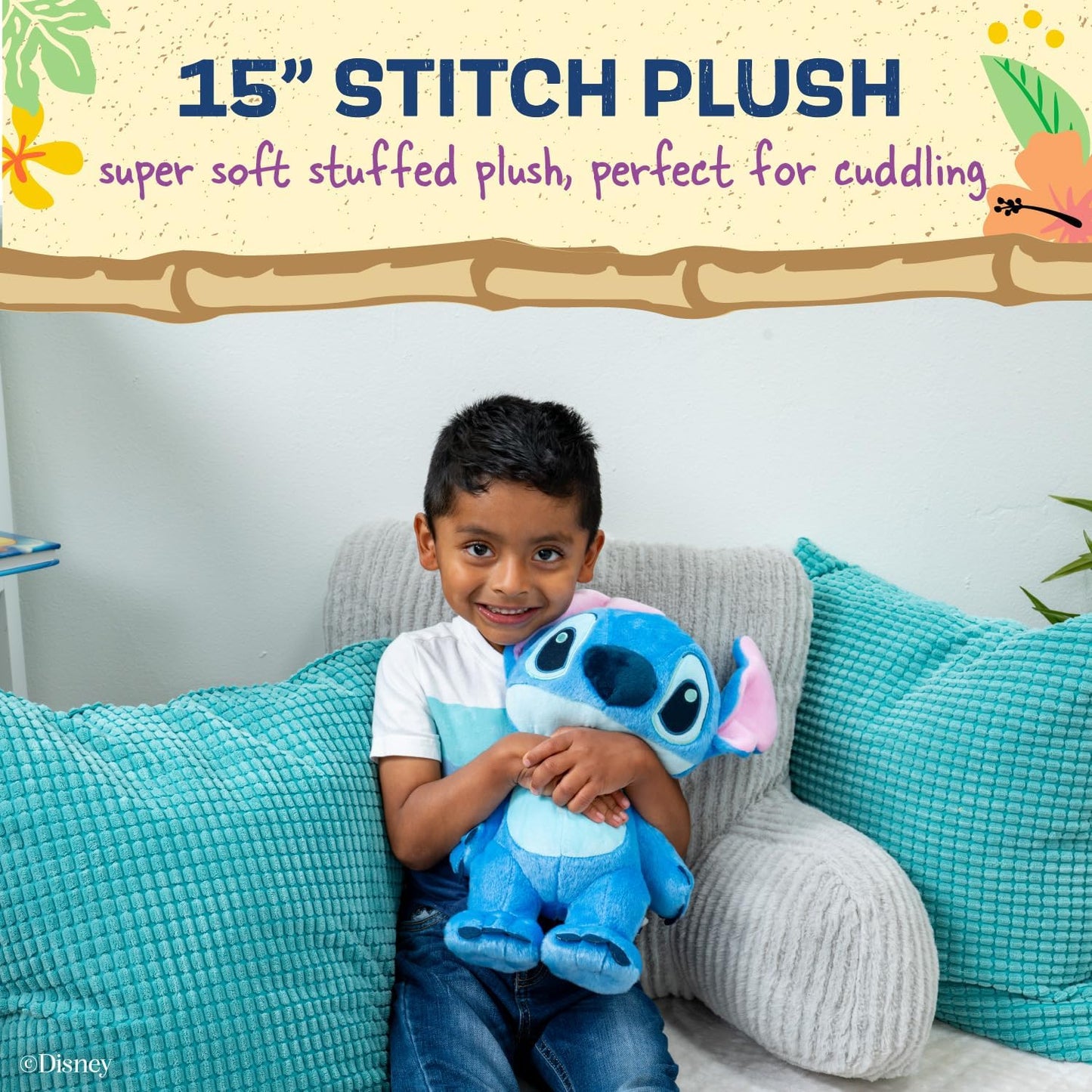 Disney Baby Lilo &amp; Stitch Plush Toy - Soft &amp; Huggable, Gift for Kids 🌟