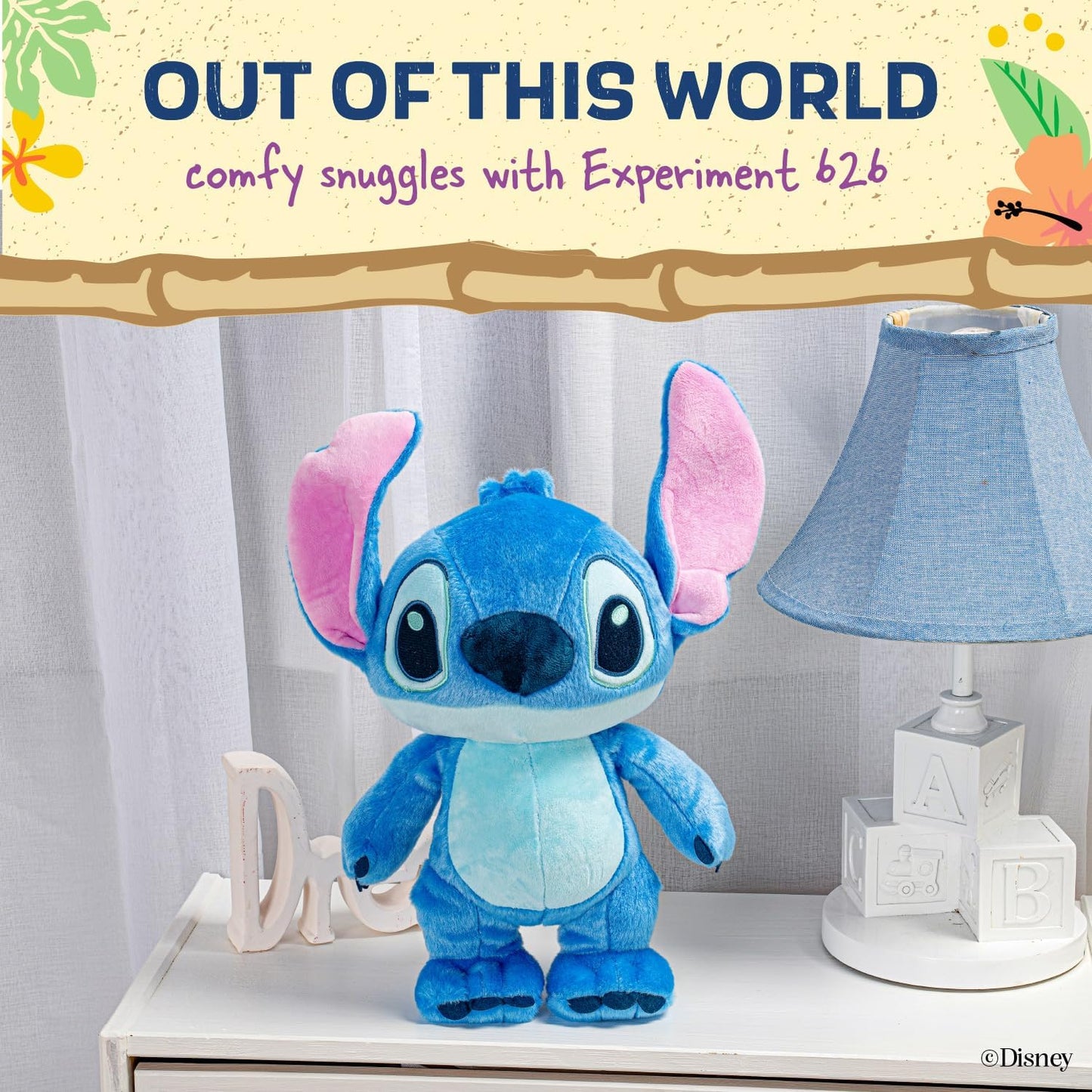 Disney Baby Lilo &amp; Stitch Plush Toy - Soft &amp; Huggable, Gift for Kids 🌟